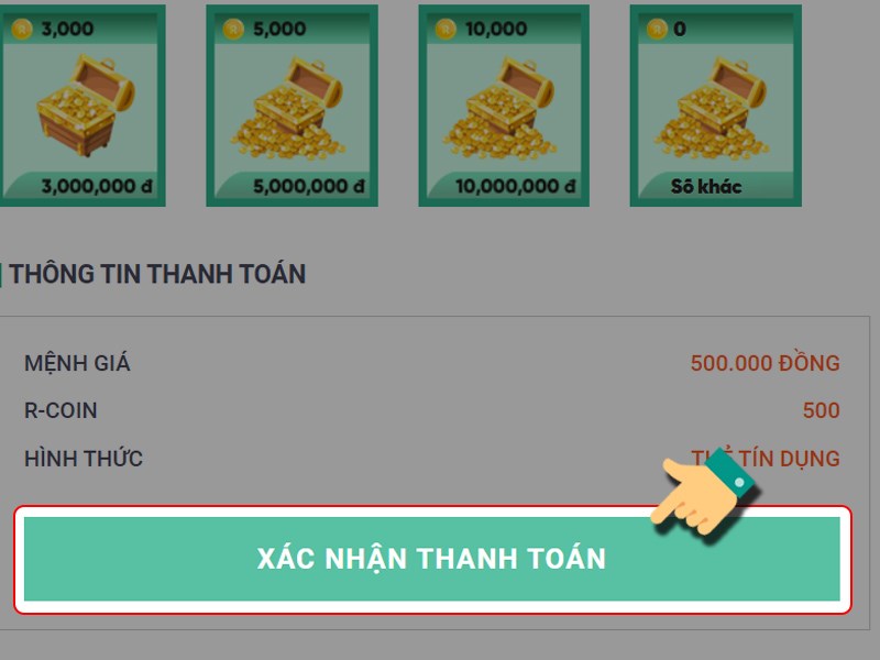 X&aacute;c nhận thanh to&aacute;n