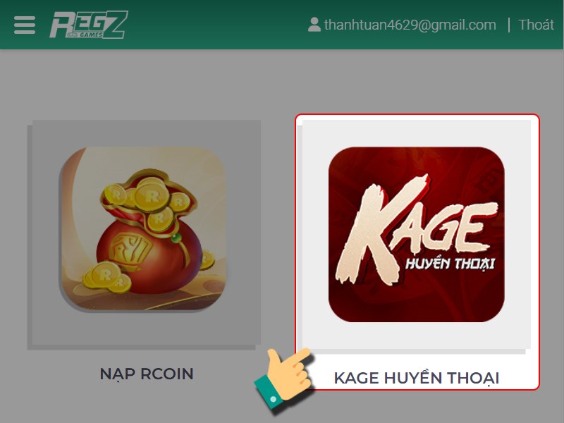 Chọn Kage Huyền Thoại