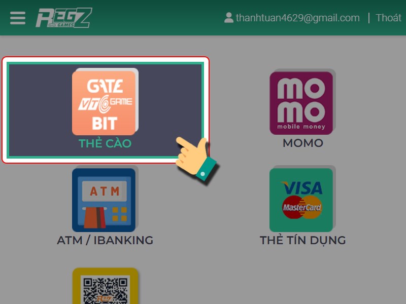 Thanh to&aacute;n bằng thẻ c&agrave;o