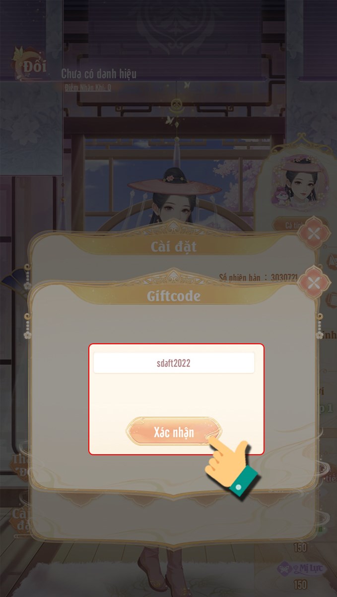 Nhập code