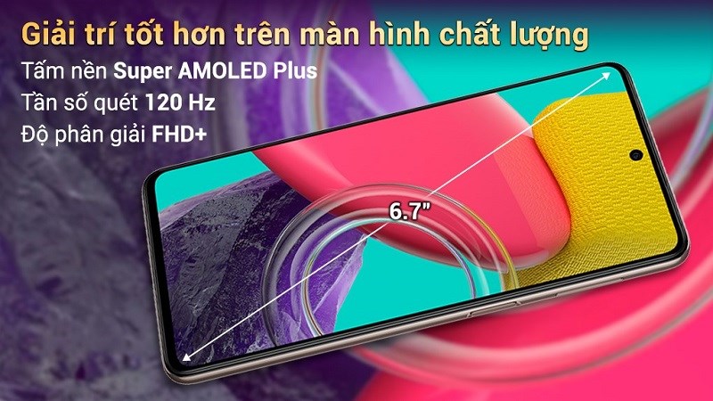 Chiến game cực đ&atilde; c&ugrave;ng Samsung Galaxy M53