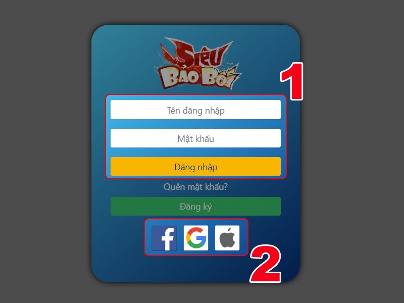 Đăng nhập t&agrave;i khoản