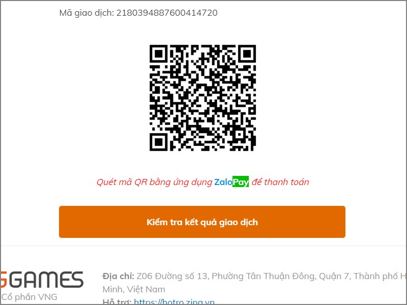 Quét mã QR