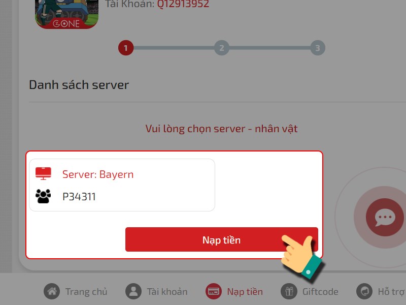 Chọn nh&acirc;n vật