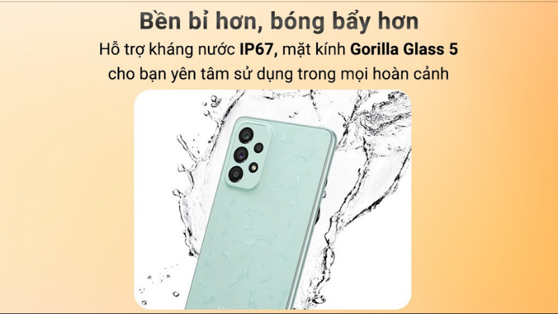 Điện thoại bền bĩ, chống nước