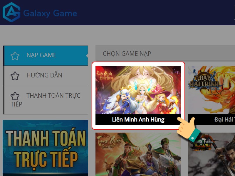 Chọn game