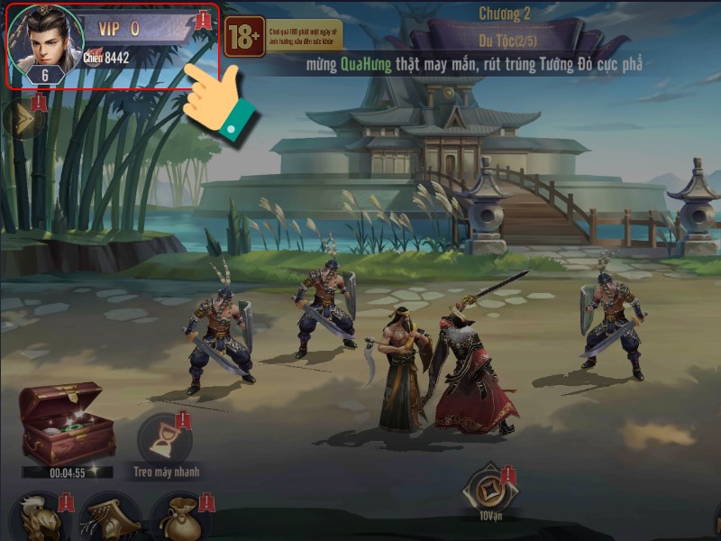 Chọn v&agrave;o avatar