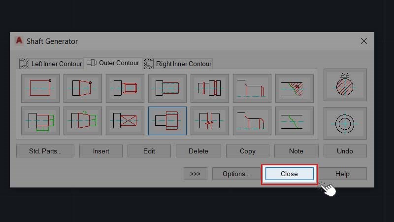 Đ&oacute;ng cửa số sau khi đ&atilde; ho&agrave;n th&agrave;nh việc nhập th&ocirc;ng số