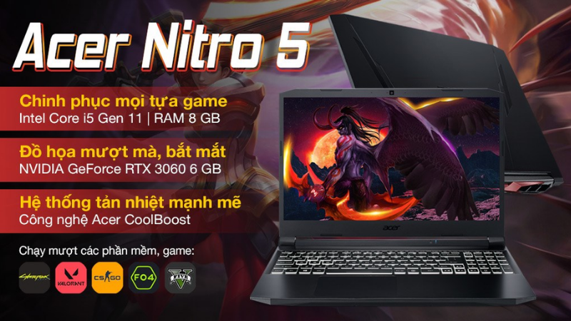 Acer Nitro 5 Gaming AN515 57 5831