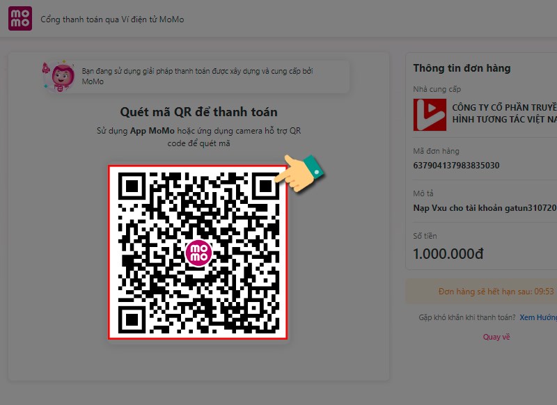 Quét mã QR