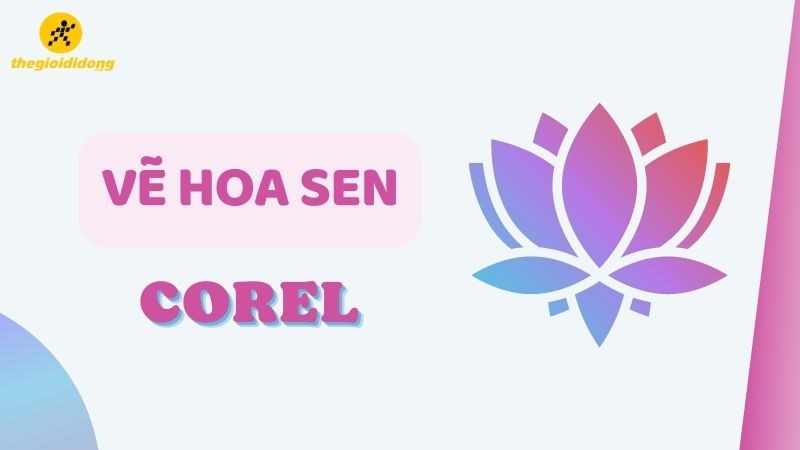 4 cách vẽ hoa sen bằng Corel đẹp, ấn tượng 4 cách vẽ hoa sen bằng Corel đẹp, ấn tượng