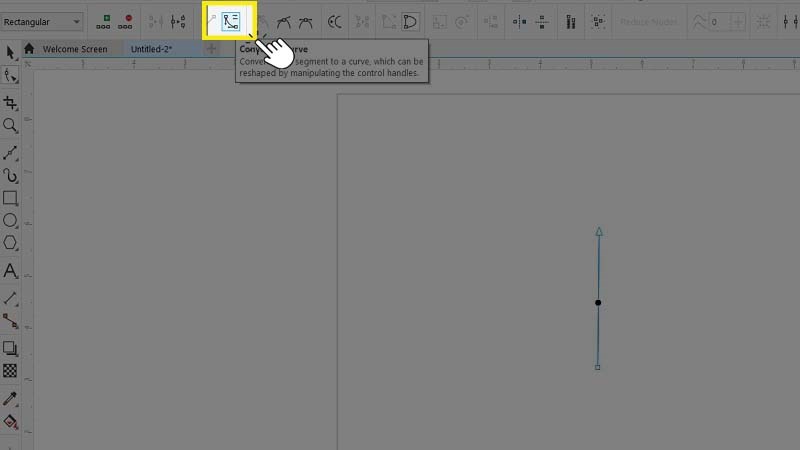 Convert to curve Convert to curve