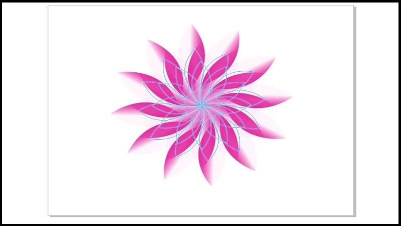 Tạo điểm nhân cho hoa Tạo điểm nhân cho hoa