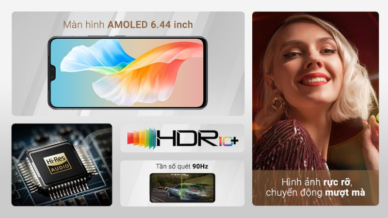 M&agrave;n h&igrave;nh rực rỡ, sắc n&eacute;t