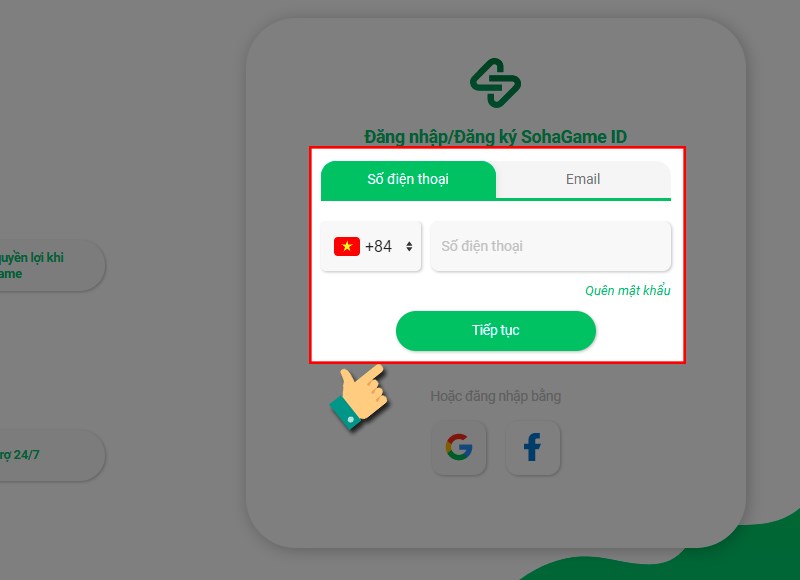 Đăng nhập t&agrave;i khoản
