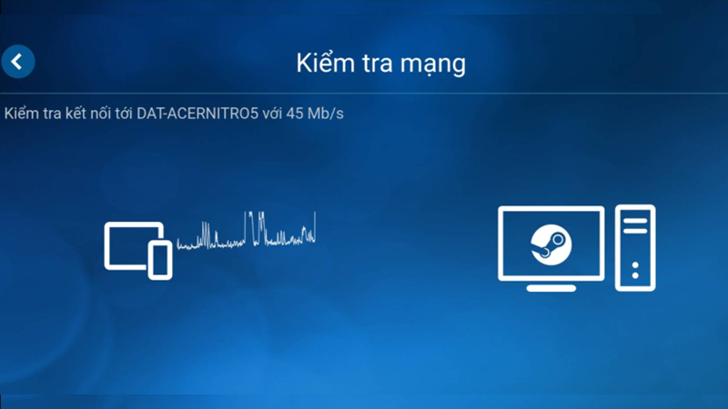 Hệ thống đang kiểm tra kết nối Hệ thống đang kiểm tra kết nối