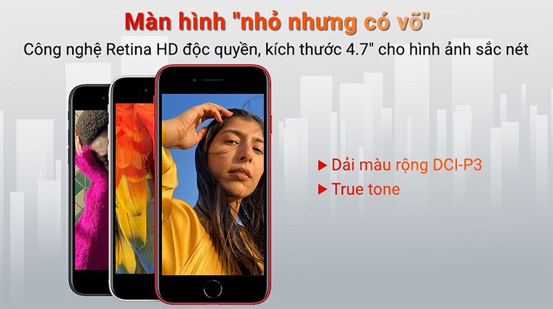 Màn hình 4.7 inch nhưng cực kỳ hiện đại