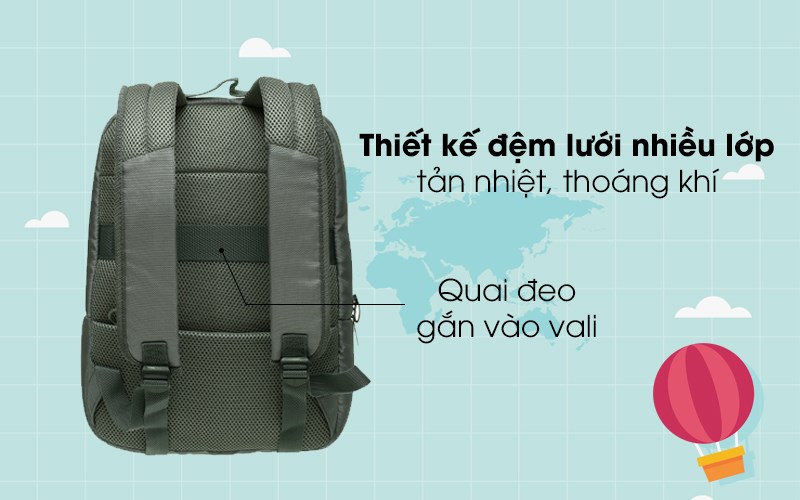 Thiết kế lưới, tản nhiệt tốt