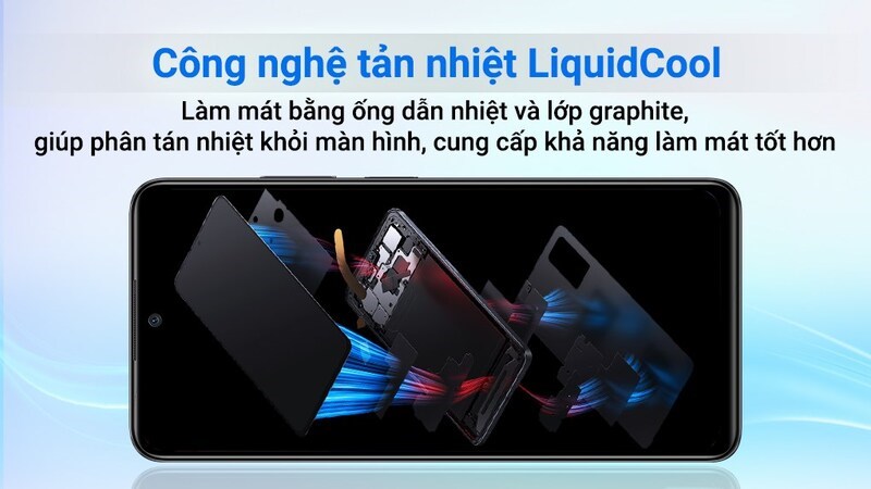 C&ocirc;ng nghệ tản nhiệt LiquidCool được trang bị sẵn trong m&aacute;y