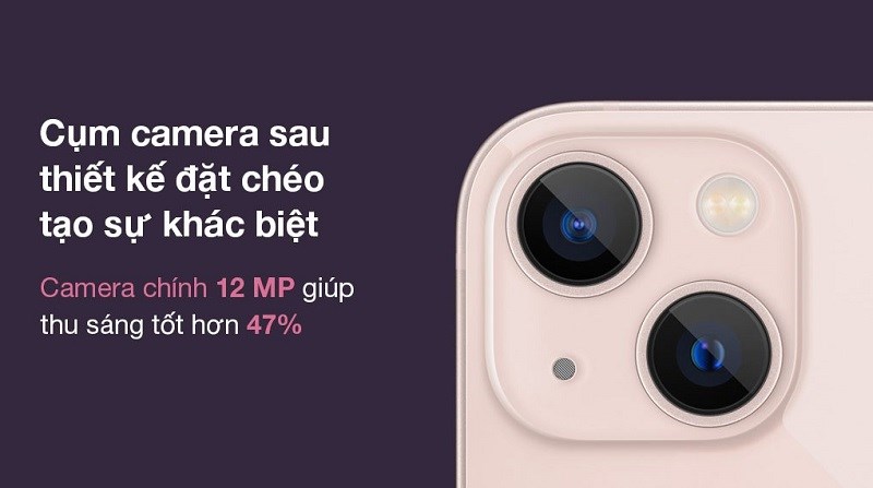 Thiết kế camera ch&eacute;o tạo điểm kh&aacute;c biệt