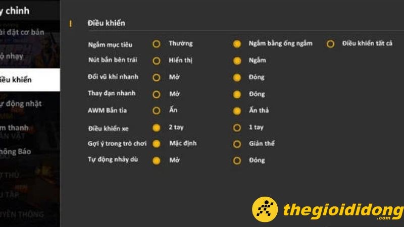 Chỉnh giao diện Free Fire