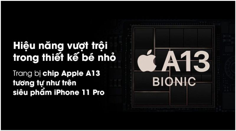 Chip Apple A13 Bionic 6 nhân 