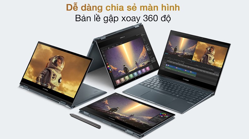 Bản lề gập xoay 360 độ xịn sò