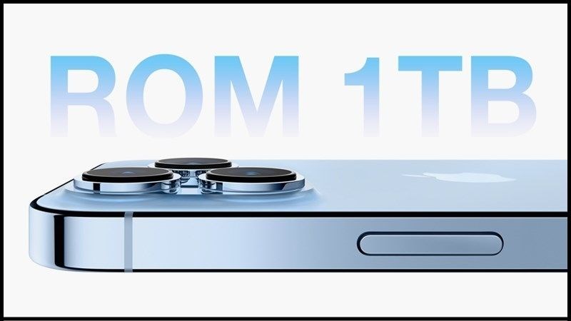 ROM 1 TB, một con số cực khủng đối với điện thoại. ROM 1 TB, một con số cực khủng đối với điện thoại.