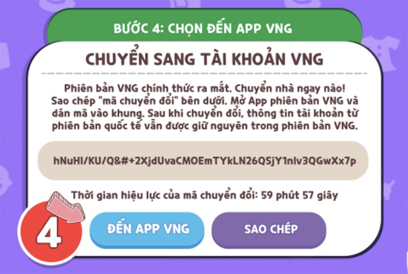 Bước 4: Chọn