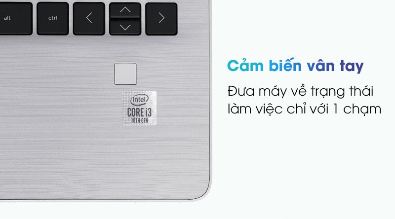 HP 340s G7 i3 1005G1 trang bị cảm biến vân tay HP 340s G7 i3 1005G1 trang bị cảm biến vân tay