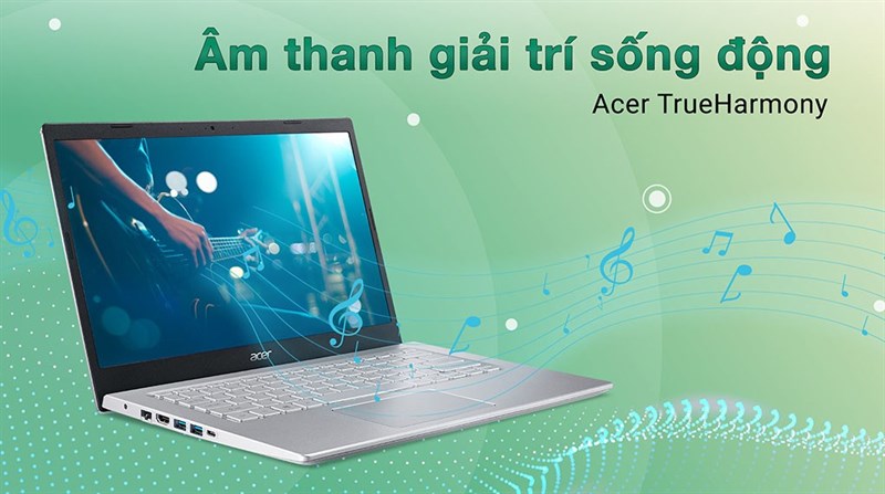 Acer aspire a514 cung cấp trải nghiệm &acirc;m thanh sống động