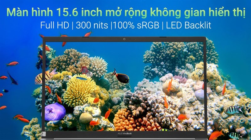 Thông số màn hình công nghệ trên Asus Vivobook A515EP i5
