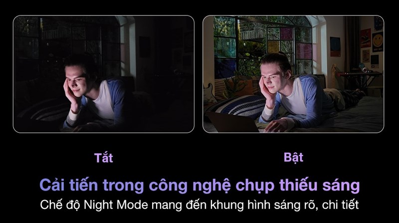 Khả năng chụp thiếu s&aacute;ng