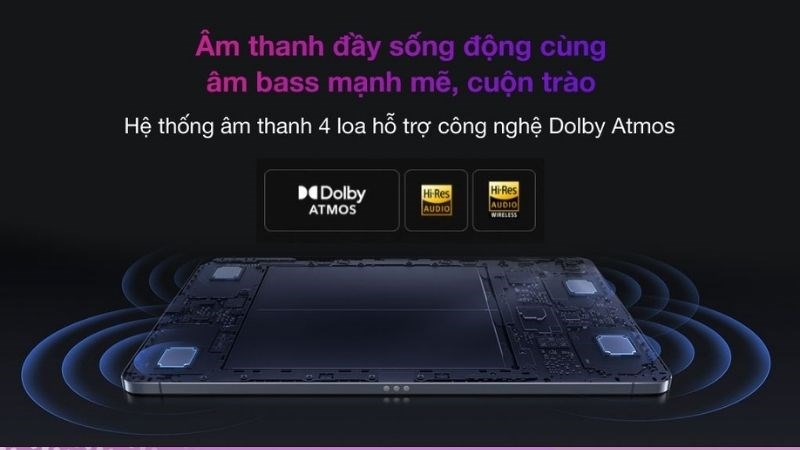 &Acirc;m thanh sống động v&agrave; trong trẻo