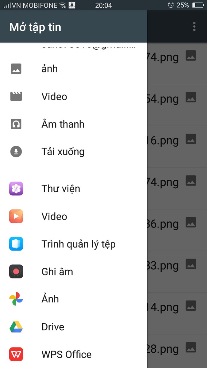 Chọn bài hát yêu thích trên điện thoại