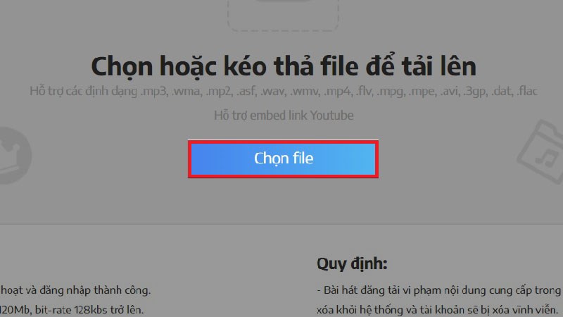 Chọn tệp