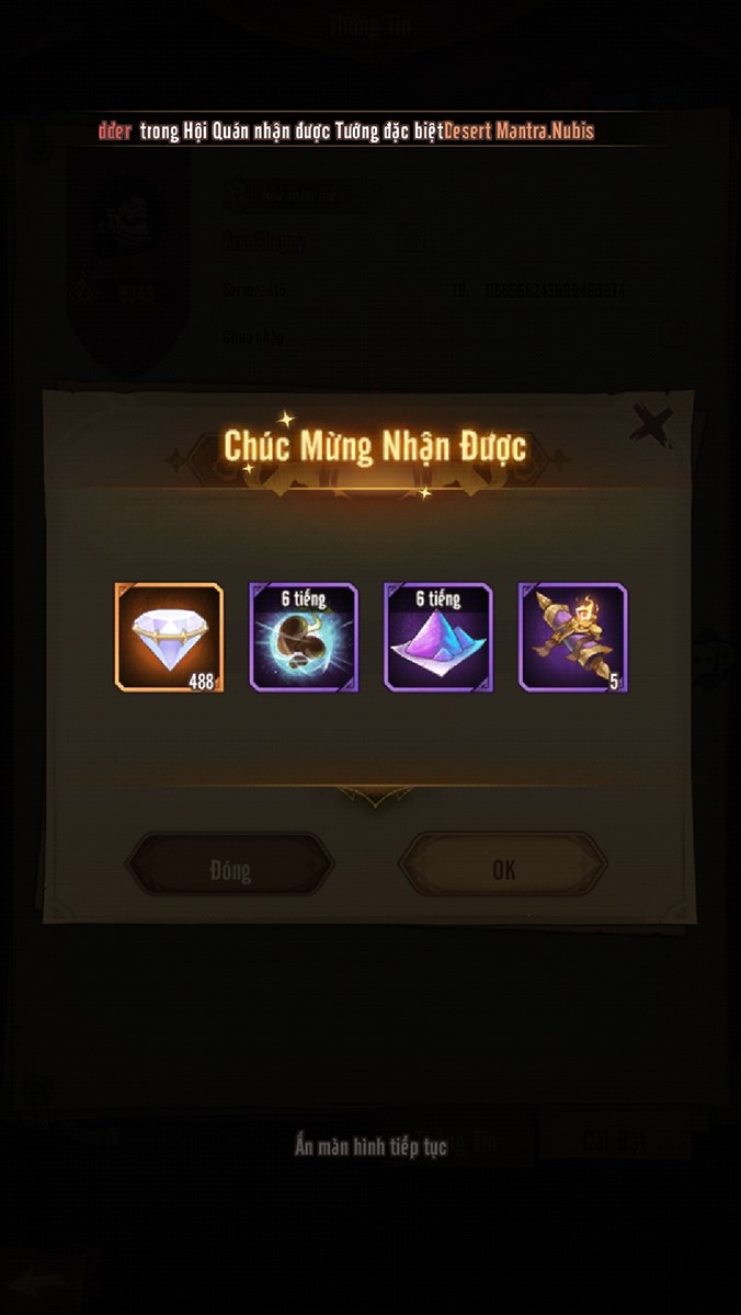 Nhận qu&agrave; th&agrave;nh c&ocirc;ng