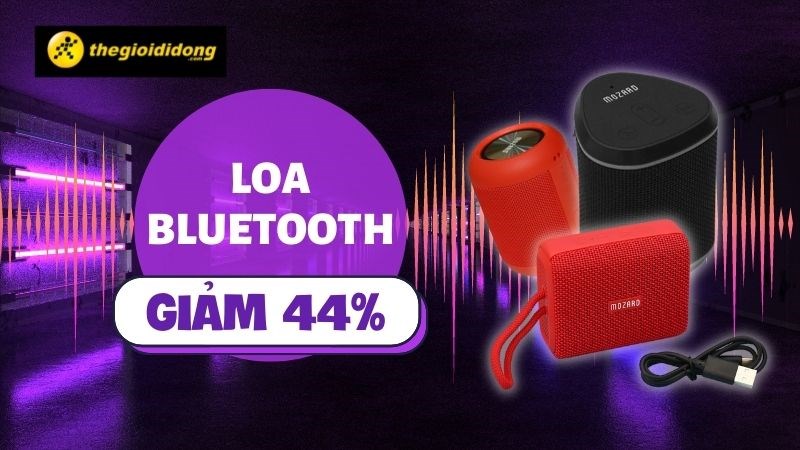 Sắm loa bluetooth giảm đến 44% phiêu nhạc cực chất nào bạn ơi