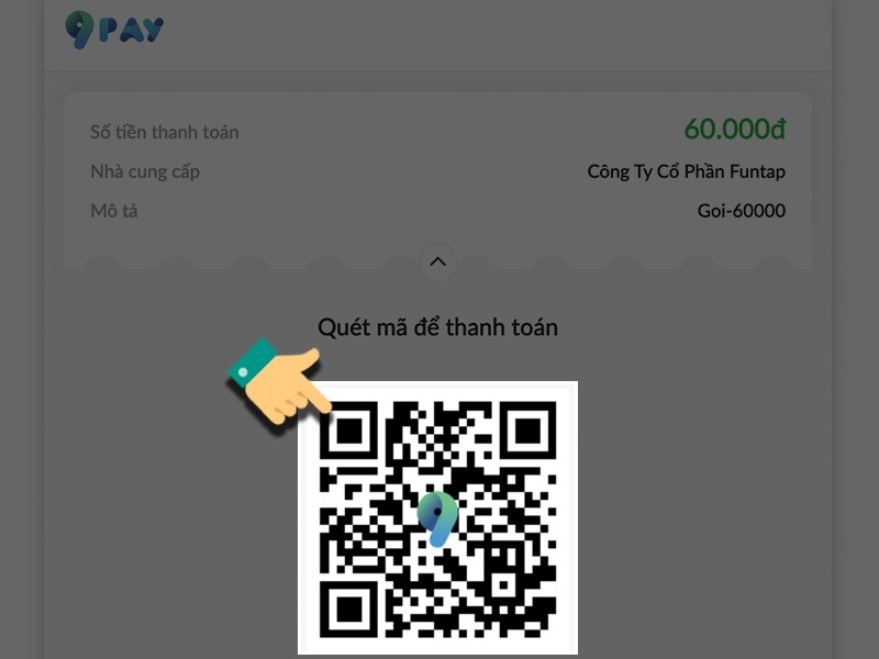 Quét mã để thanh toán