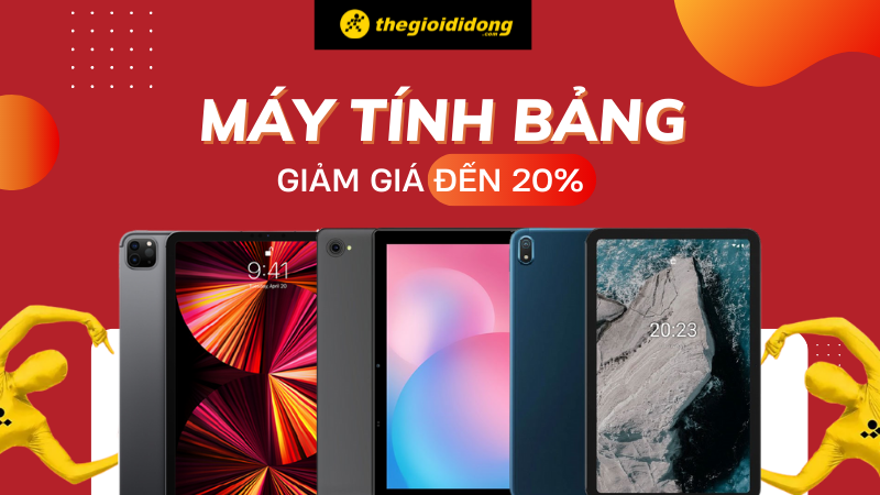 M&ugrave;a tựu trường, m&aacute;y t&iacute;nh bảng giảm gi&aacute; kh&ocirc;ng tưởng đến 20%