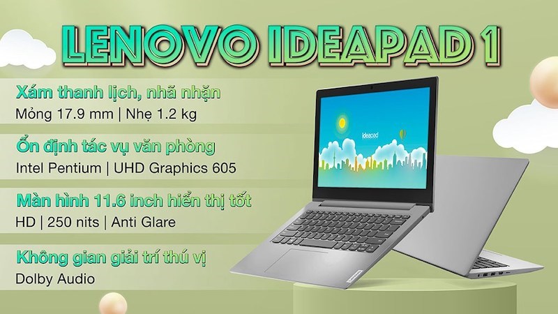 Lenovo Ideapad 1 11IGL05 N5030