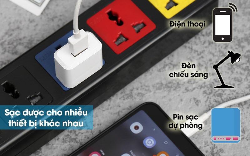 Adapter sạc USB 5W AVA JC62A