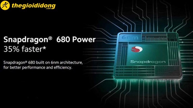 Con chip Snapdragon 680 đầy uy lực