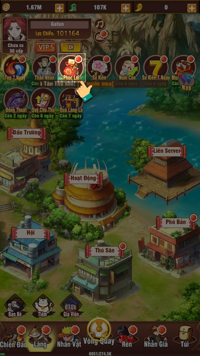 V&agrave;o ph&uacute;c lợi