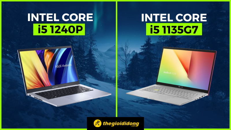 Core i5 1240P vs Core i5 1135G7