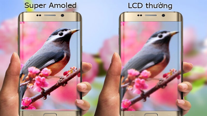 M&agrave;n h&igrave;nh Super AMOLED Full HD cho ra hiển thị rực rỡ