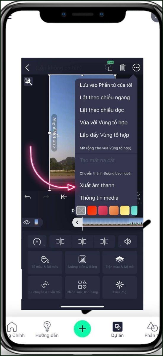 Xuất &acirc;m thanh của video
