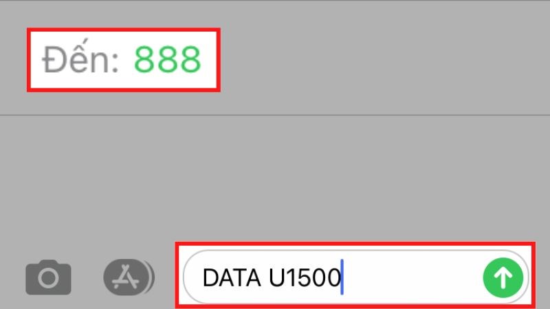 Soạn DATA U1500 gửi 888