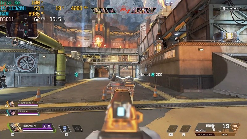 Combo đem đến mức FPS kh&aacute; cao