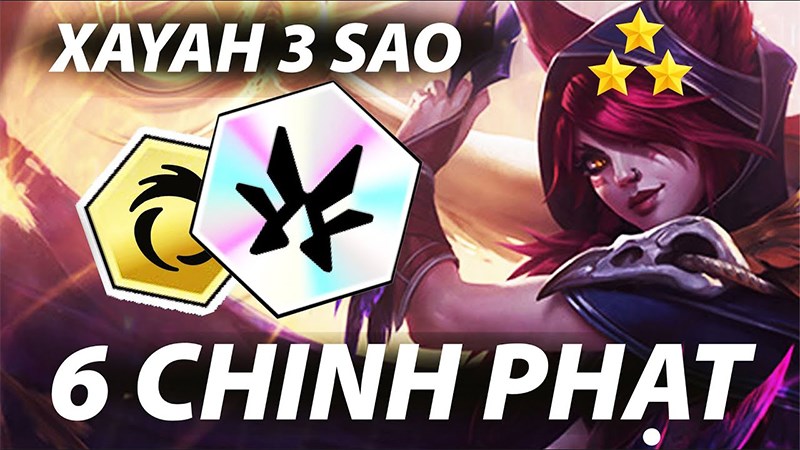 Xayah trong đội hình Chinh Phạt 